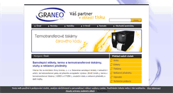 Desktop Screenshot of graneo.cz